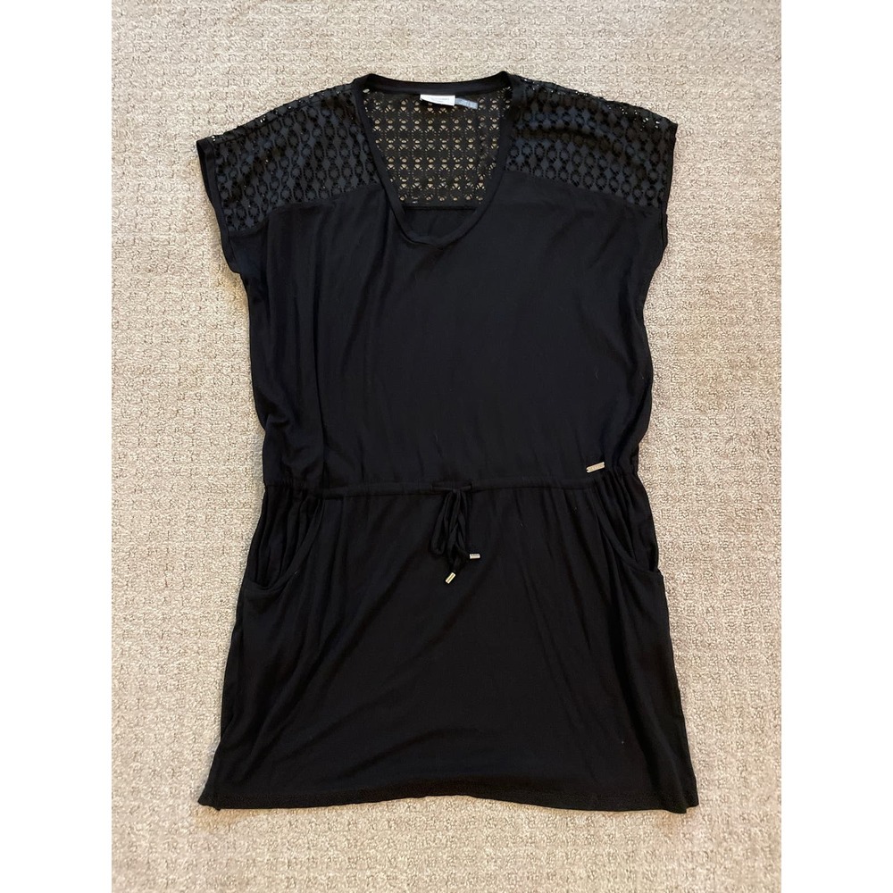 Calvin Klein Swimwear Black Beach / Swim Cover Up